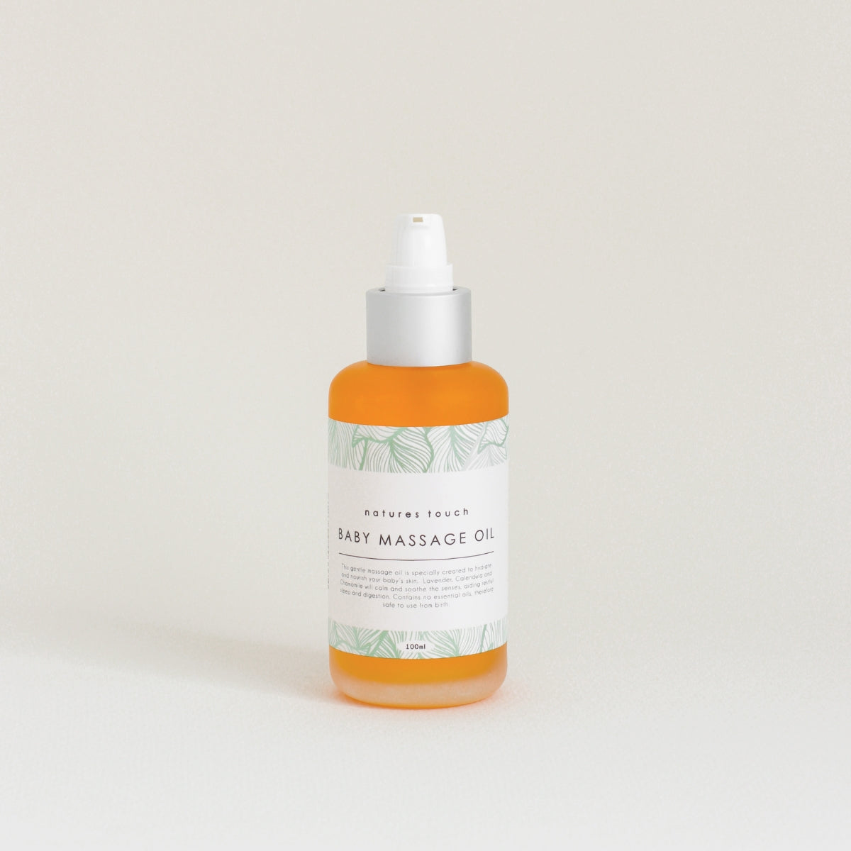 
                  
                    A natural baby massage oil, gently infused with lavender, chamomile & calendula. Hydrating and nourishing delicate skin. vegan friendly massage oil
                  
                