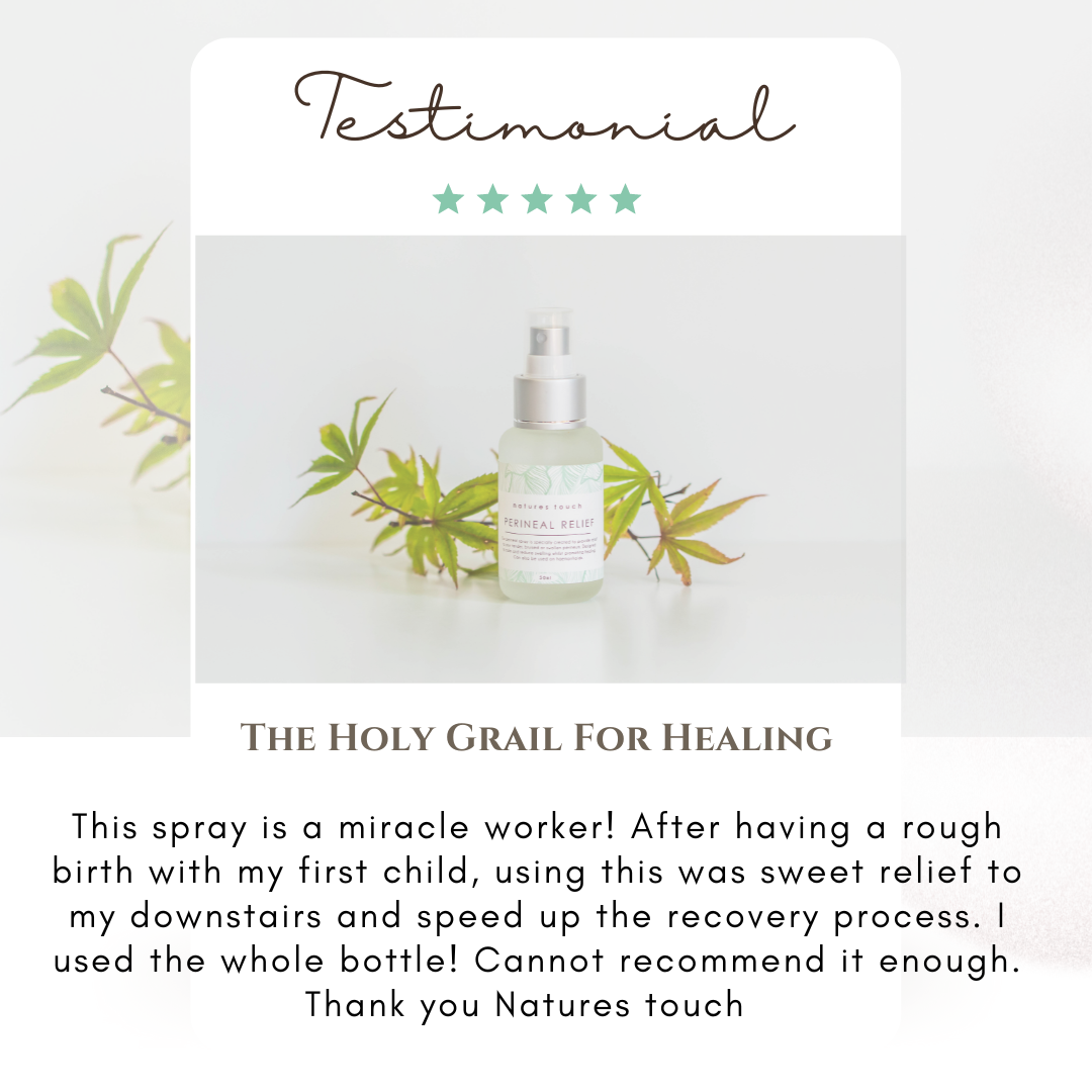 
                  
                    Natures Touch Relief Spray review. Helping postnatal mums recover from childbirth
                  
                