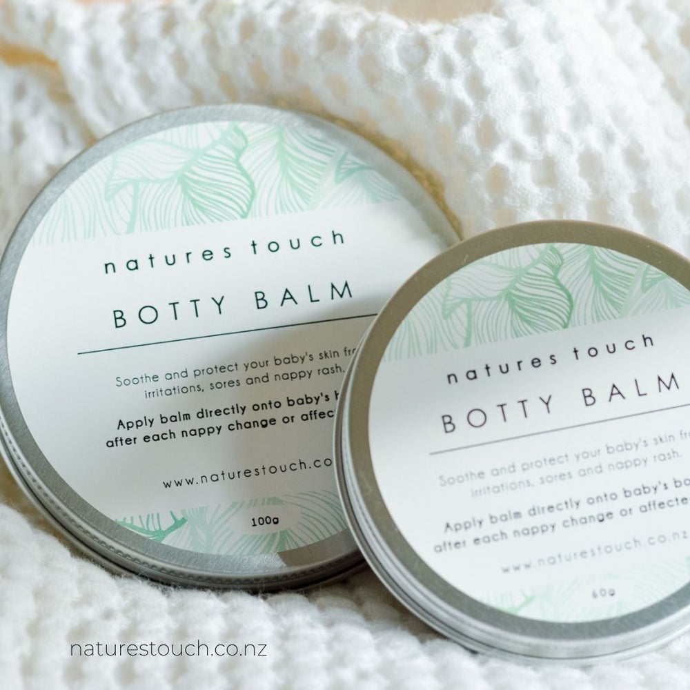 
                  
                    Botty balm comes in two handy sizes. Great for your nappy bag essentials
                  
                